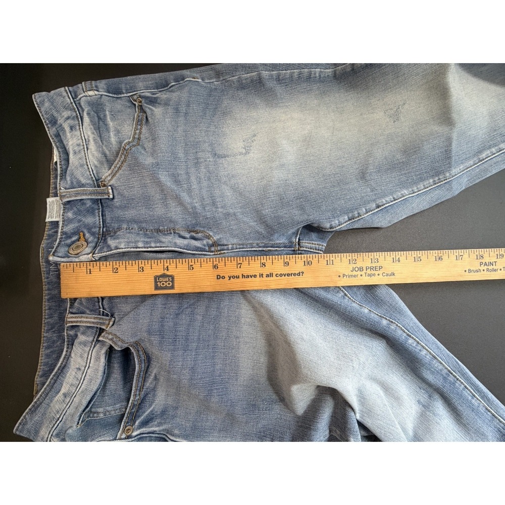 Time & Tru High Rise Stretch Skinny Denim Jeans Women's‎ Size 12P - Picture 13 of 13